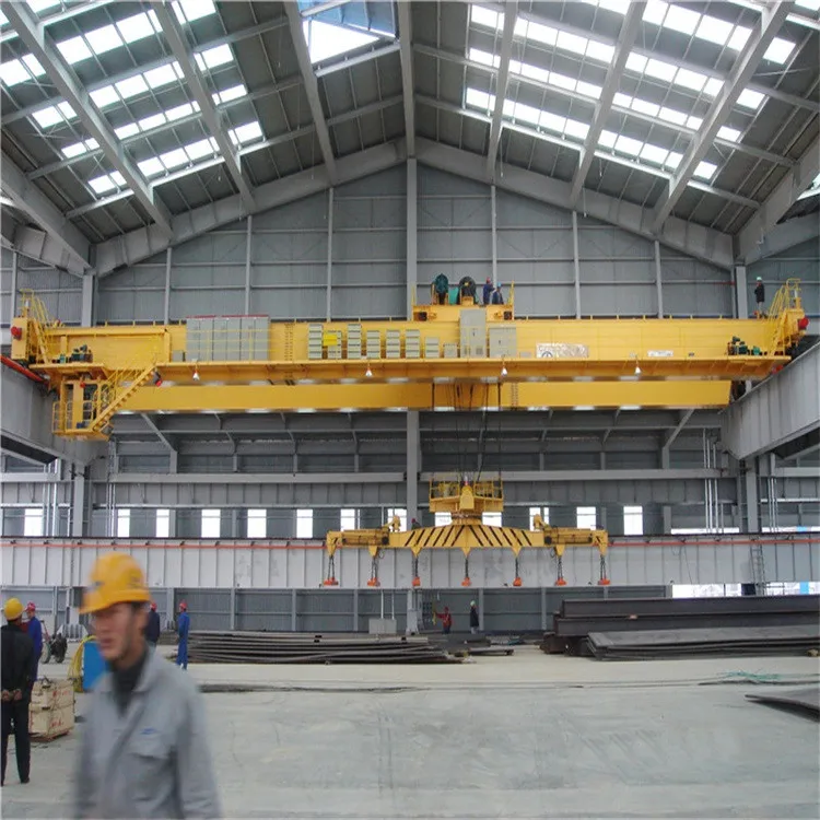 Eot Steel Scrap Handling travelling Overhead Crane