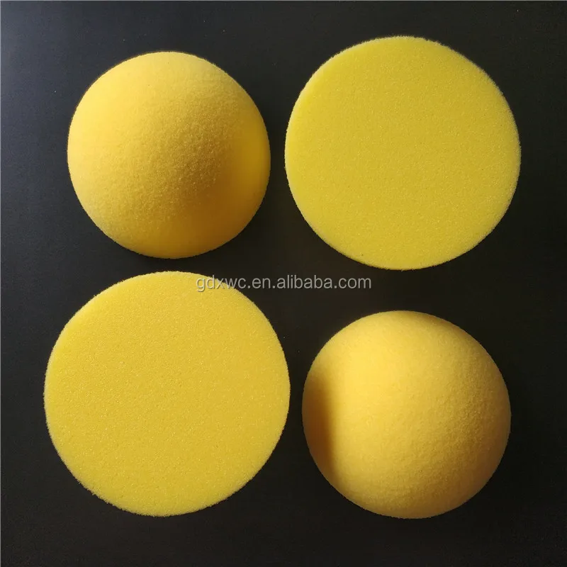 6' Sponge Ball Colored High Elasticity Customized Promotional Toy Foam Ball Pu Round Ball wildly Use in Toy Industry Xwc56777