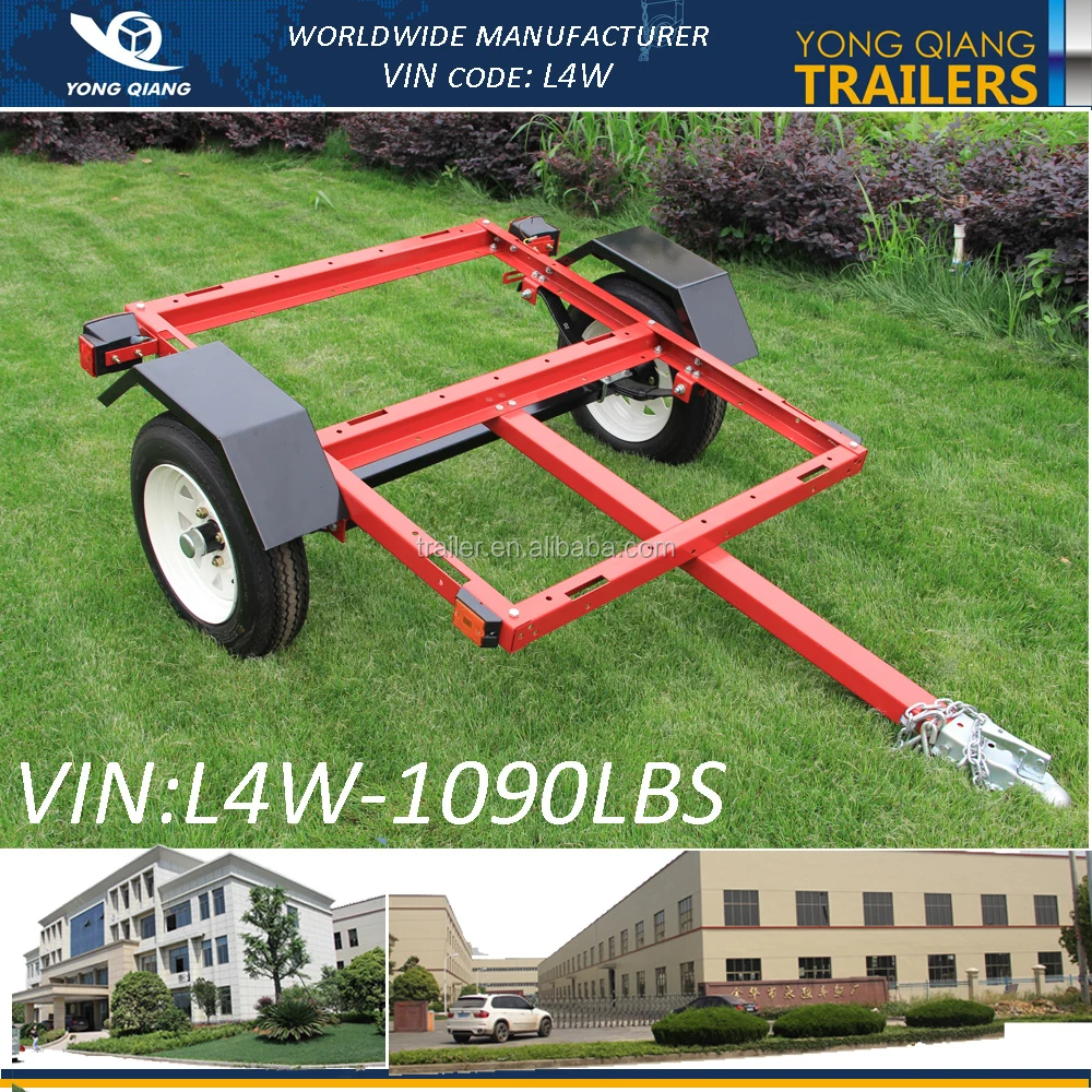 4x8 5x8 powder coated   folding utility/car  Trailer