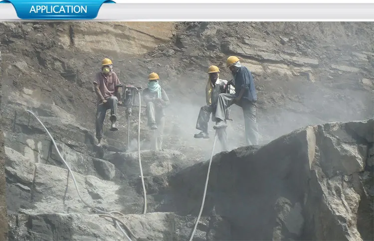 G10 mini rock splitter pneumatic break hammer for stone splitting