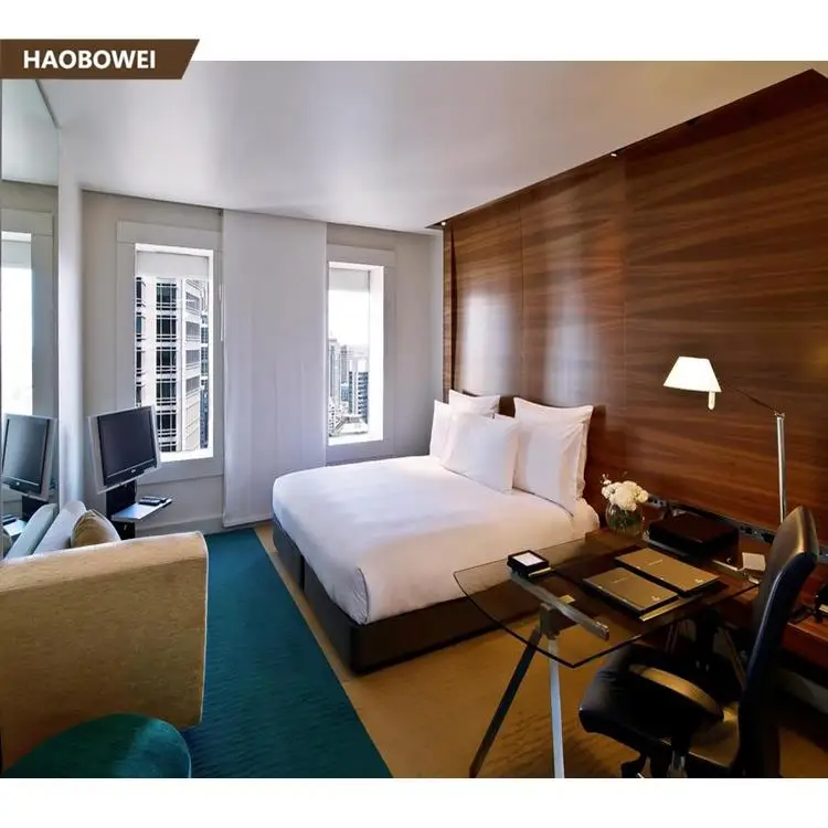 
High quality 5 stars jw marriott high gloss full set twin size hotel bedroom furniture  (60738961546)