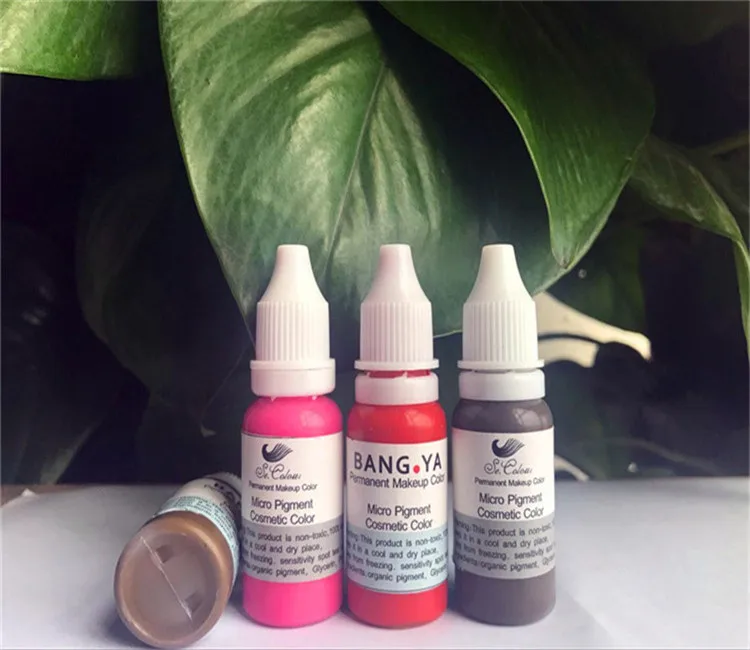 OEM 15 мл или 1000 Перманентный Макияж Микро Пигмент 1 кг тату чернила для салона