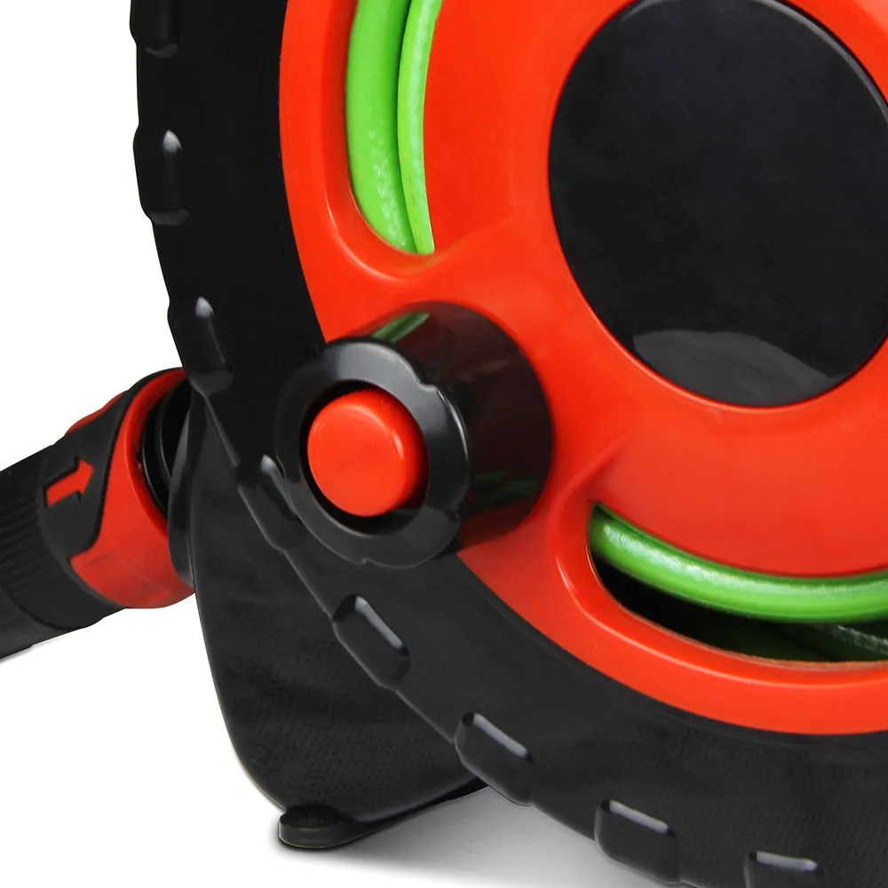 
Hot sale on Amazon wall mounted factory direct sale plastic garden hose reel 