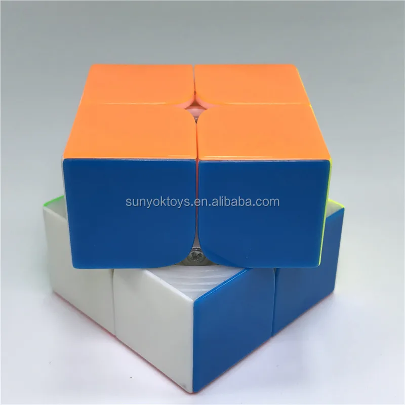 Yuxin  Speed puzzle Little magic 2x2x2 5CM cube Collecting plastic magic cube Educational toys