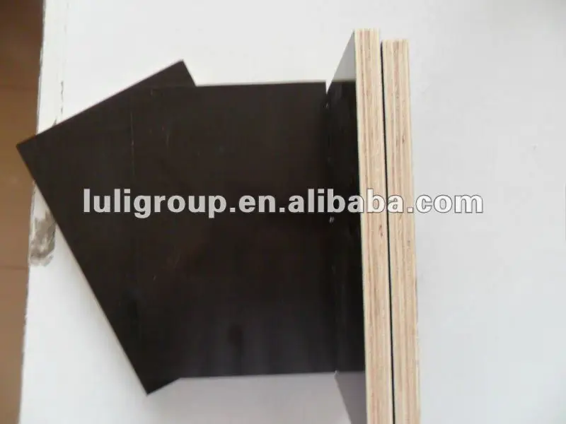 18mm film faced plywood /brown film faced plywood /hardwood core shuttering board