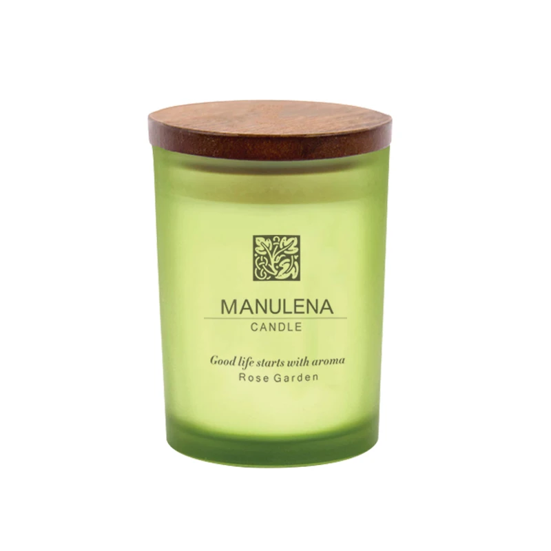 eco friendly aromatic pure soy wax scent candles with 13 flavors fragrance oil