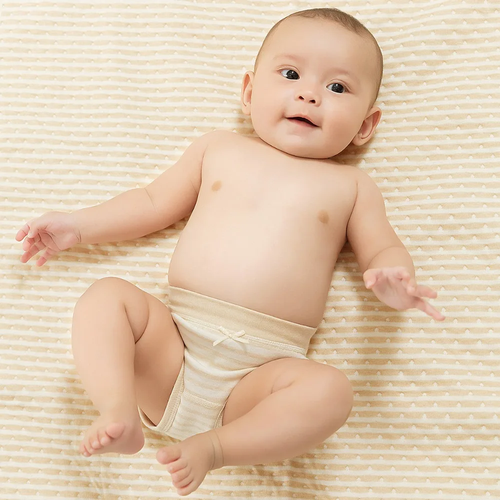 natural color cotton Infant garment,baby underwear,fashion baby briefs