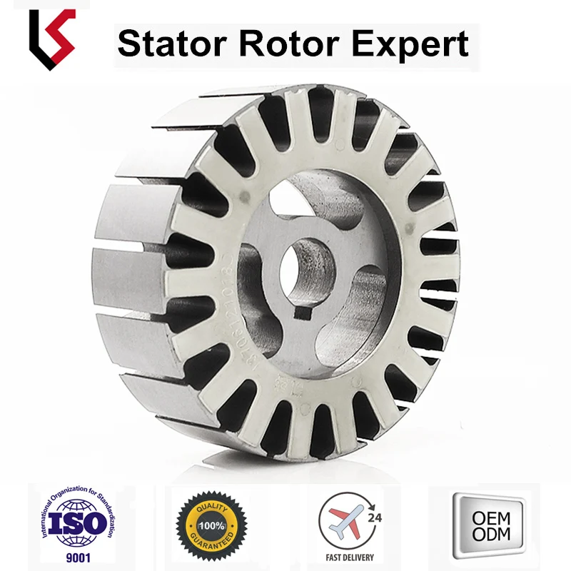 
OD90 Motor rotor and stator stamping parts lamination motor core 