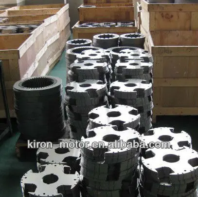 rotor and stator for wind generator