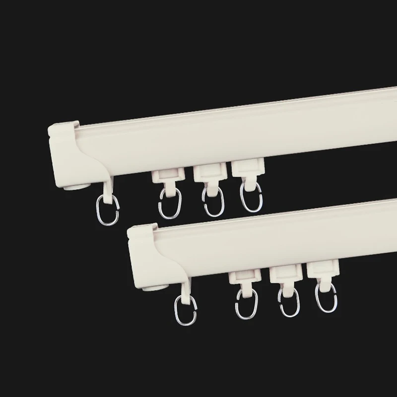 
KIEI 2019 aluminum rail curtain track 6063 t5 industrial extruded aluminium profiles for door &window 