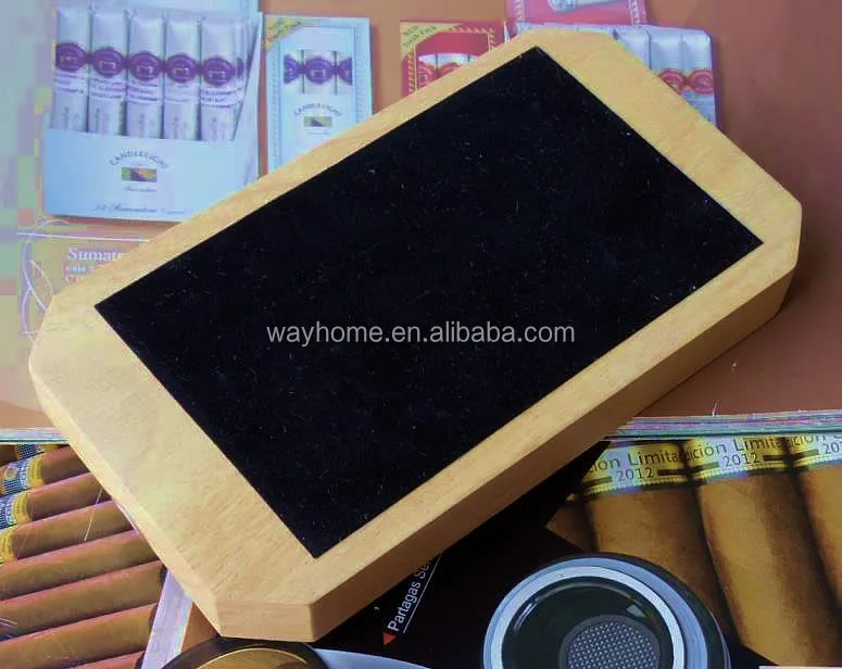 Rectangle Wooden Cigar Ashtray smoking ashtray AC-W002