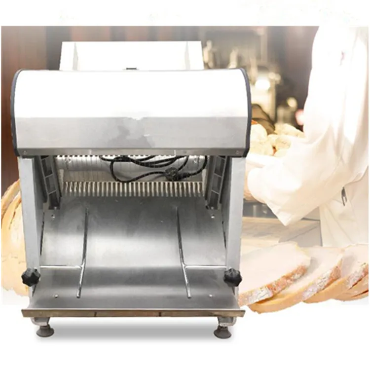 
Factory Supply Automatic Adjustable Bread Slicer Cutter Machine 