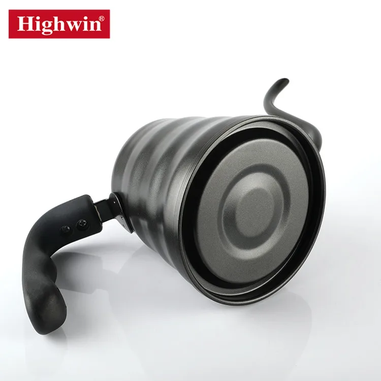 Jebena Ethiopian Coffee Pot Hydrogen Water Kettle Stainless Steel Pour Over Coffee Drip Kettle