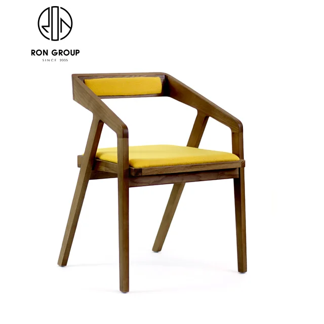 Modern Design Wholesale Wooden Restaurant Furniture Sillas De Comedor Wishbone Wood Dining Chairs with Pu Leather Black Backrest