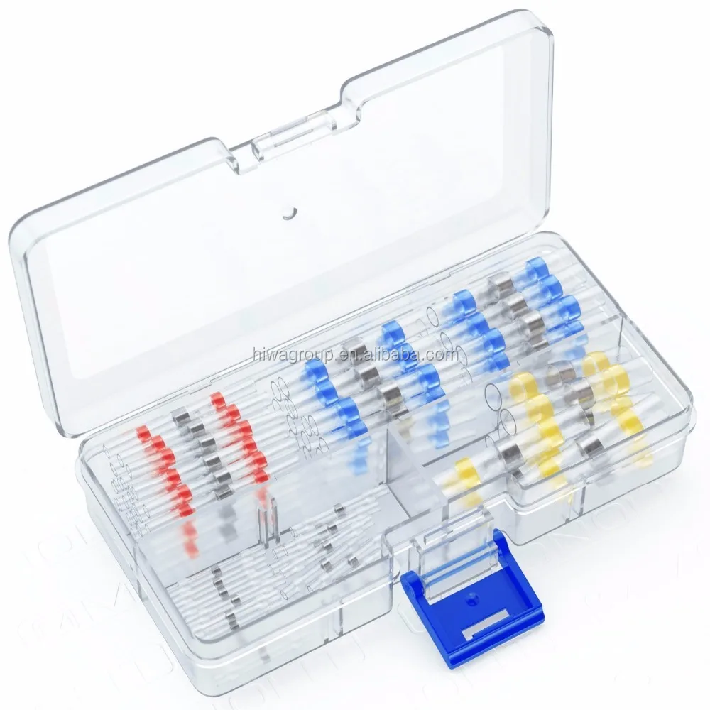 Insulated Electrical Terminals Heat Shrink Butt Connectors Solder Seal