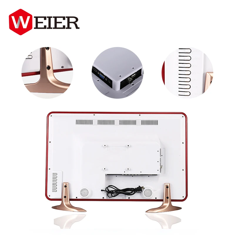 Weier indoor High-definition 32 inches LED TV Smart Flat Screen Television