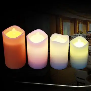 real wax Aqua Flame candle fountain LED lights with high quality fountain