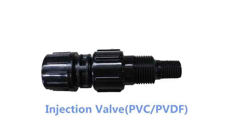 diaphragm solenoid chlorine dosing pump,with PVC/PVDF material