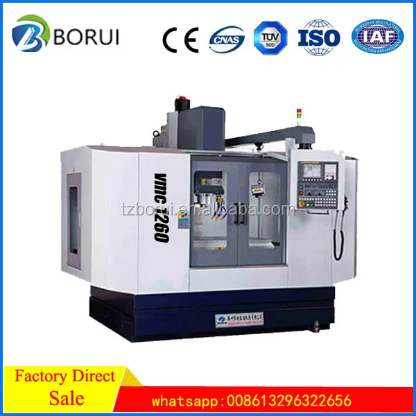 Вертикальный обрабатывающий центр VMC1260 вертикальный обработки с ЧПУ деталей