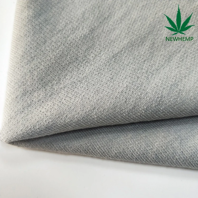 
eco-friendly 30%hemp 70%organic cotton hemp clothing fabric in stock 