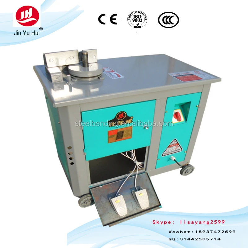 China manufacture letter bending machine  4-20mm GF20 stirrup bender machine