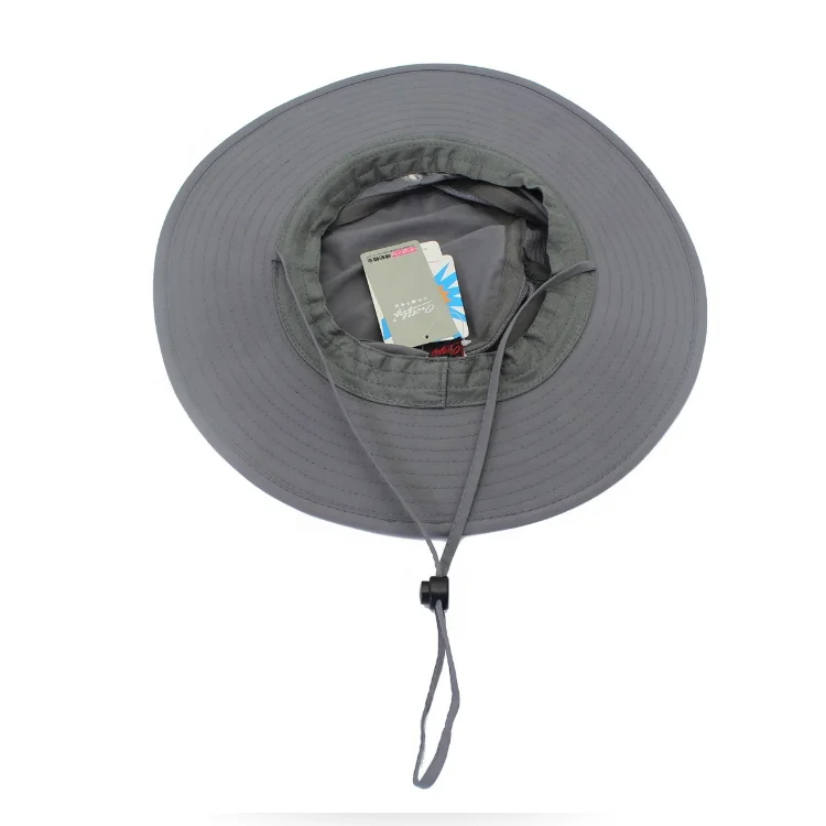 oversized bucket hat with string custom