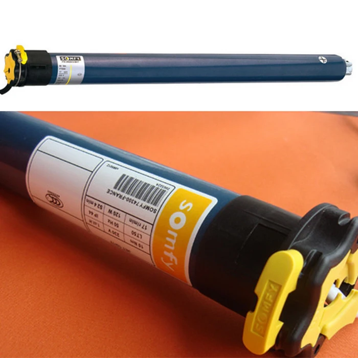 China Supplier Somfy Tubular Motor Electric Roller Blind Motor For Roller Blind Blackout Sunscreen Motorised Window Blinds Motor