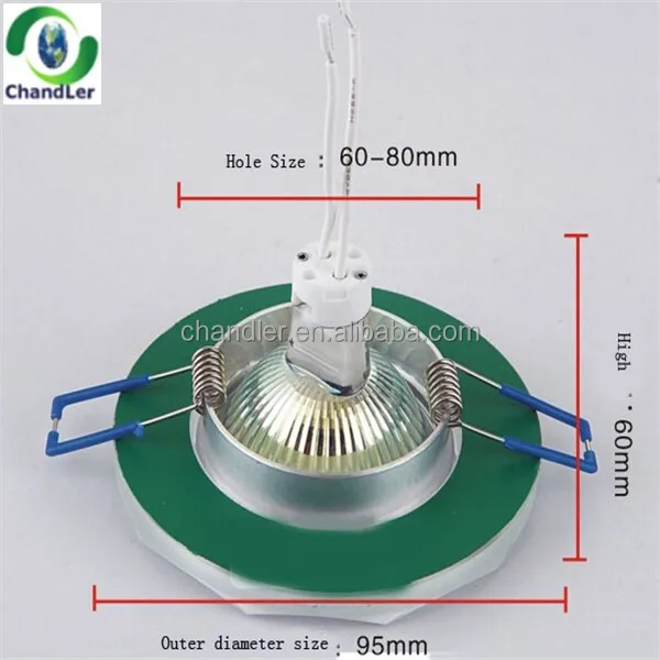 
Living room led spotlight ceiling light crystal led downlight 
