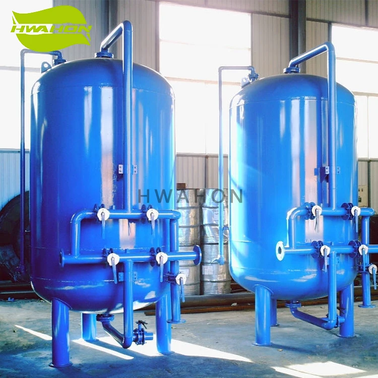 Industrial Water Filter Housing Carbon Steel Activated Carbon Water Filter For Water Purification Sand Filter Housing