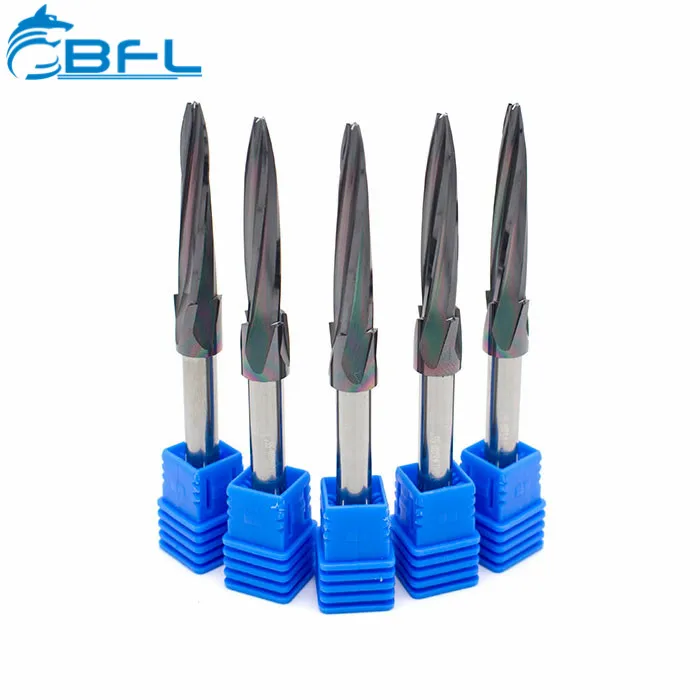 BFL Carbide Tools For Milling Taper Mill Cutter  Taper Carbide Drill cnc cut bit with coating