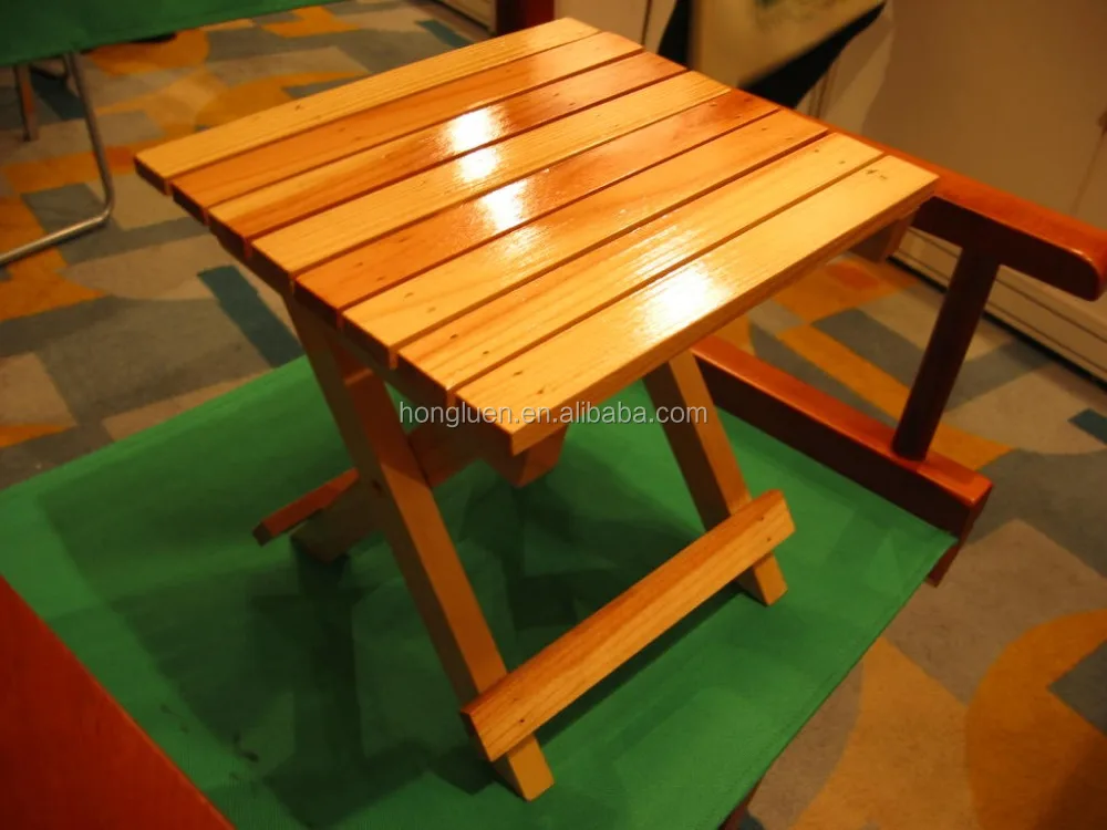 Good Technical Skill Handmade Folding Chair Wooden