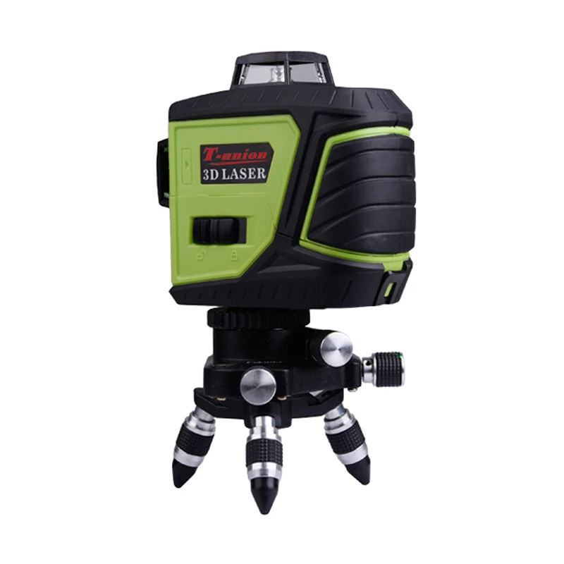 Self-Leveling Alignment Multi Line Laser Leveler Tool 3D Green Beam Laser Level