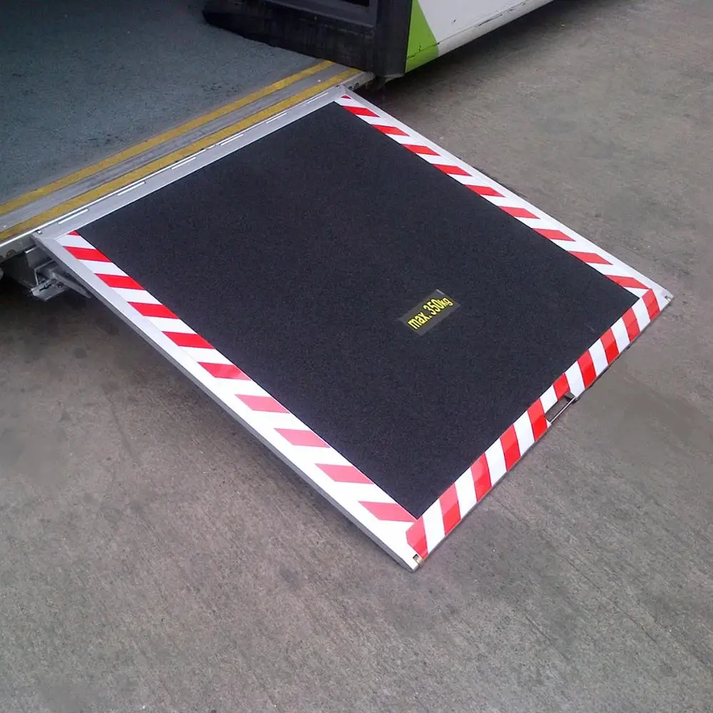 CE certified EWR-L bus wheelchair loading ramps with 350kg capacity