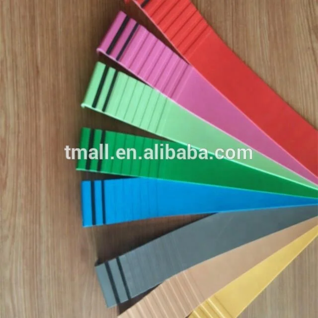 
L Shaped indoor PVC stair steps 