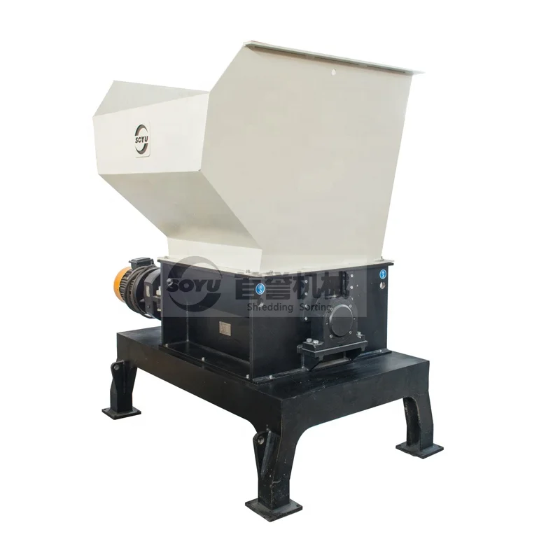 Multifunctional Four Shaft Crusher  For waste/barrel/metal/plastic/glass