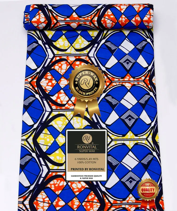 Item No.Y182 Chinese factory direct sell popular wax print fabric wholesale