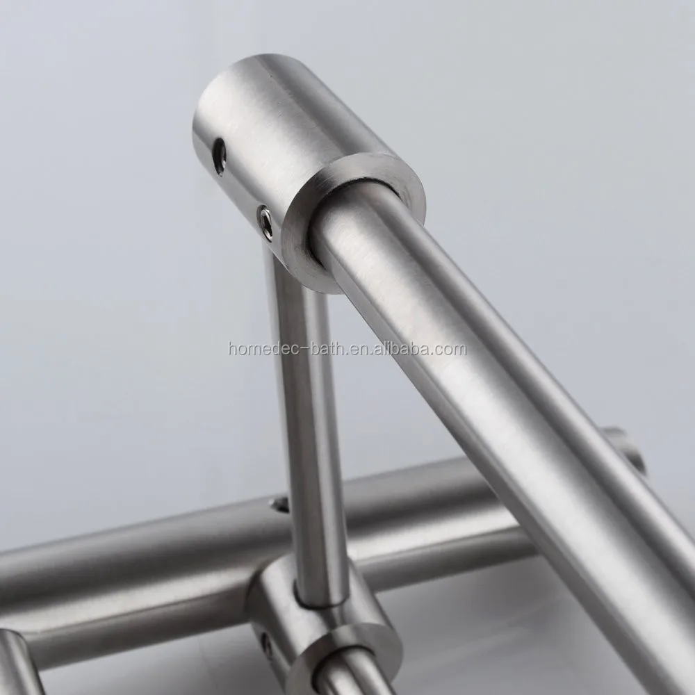 
Bathroom Stainless Steel Towel Shelf Towel Rack Hotel shelf Metal Rack Shelf 