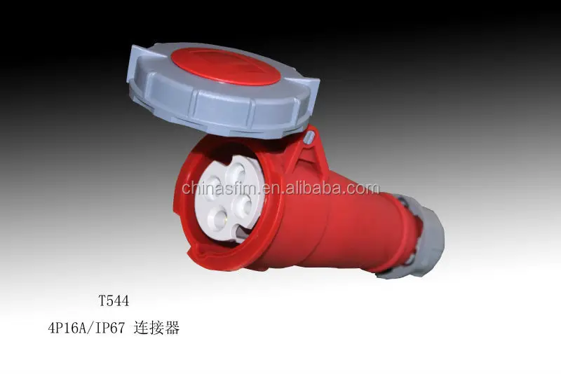 Китайский поставщик Ip67 4p электрическая вилка/пластиковая вилка 230 в 16 А TIBOX, новые продукты