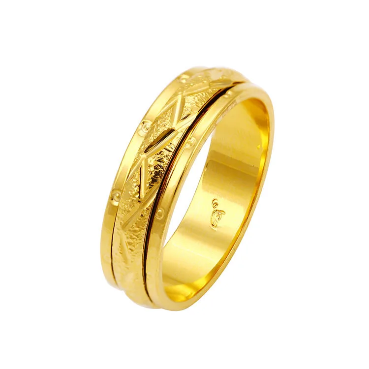 Xuping gold jewellery dubai new gold ring models for men