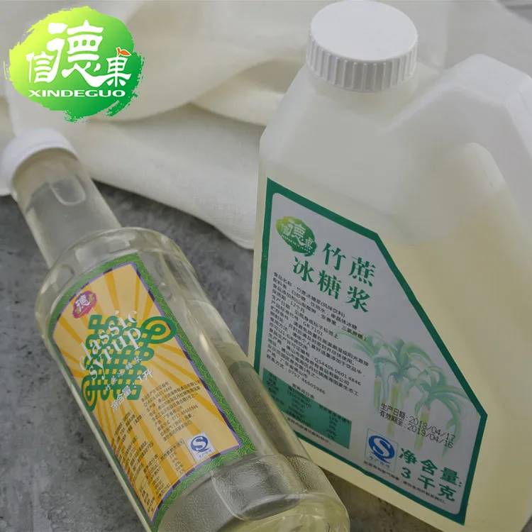 Sugarcane Syrup for Bubble Tea, Sugar Syrup for Fruit Tea