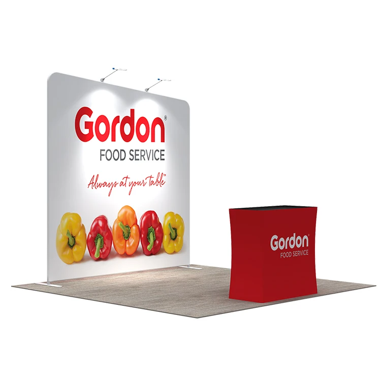 
3x3 пользовательский размер Печать Акция Событие Фон модульная алюминиевая стенда выставка стена 