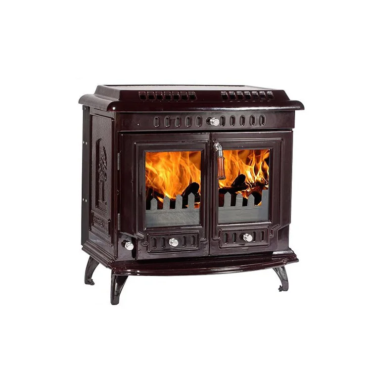 Traditionally Designed Contemporary Features Wood Stove Turkey Romantic Red