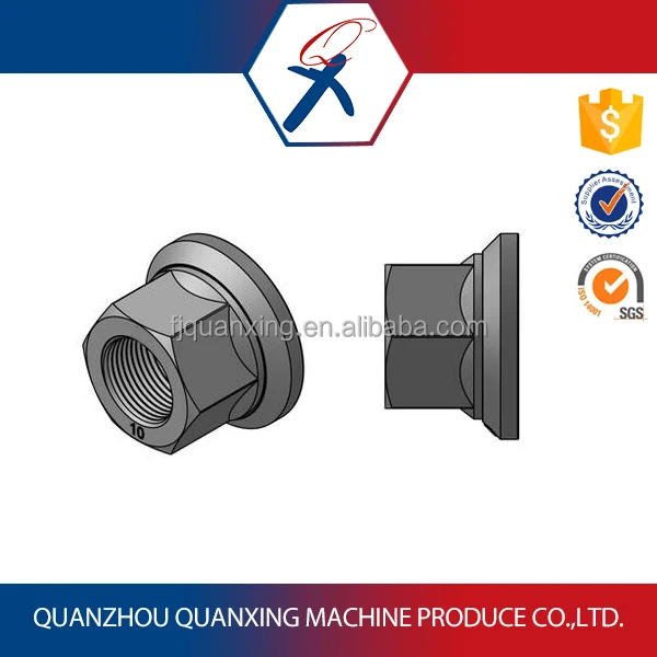 Wheel nuts for trucks and trailers