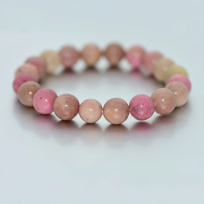 Most Popular Items Natural Rhodochrosite Stone Bracelets Pink Stone Bracelet