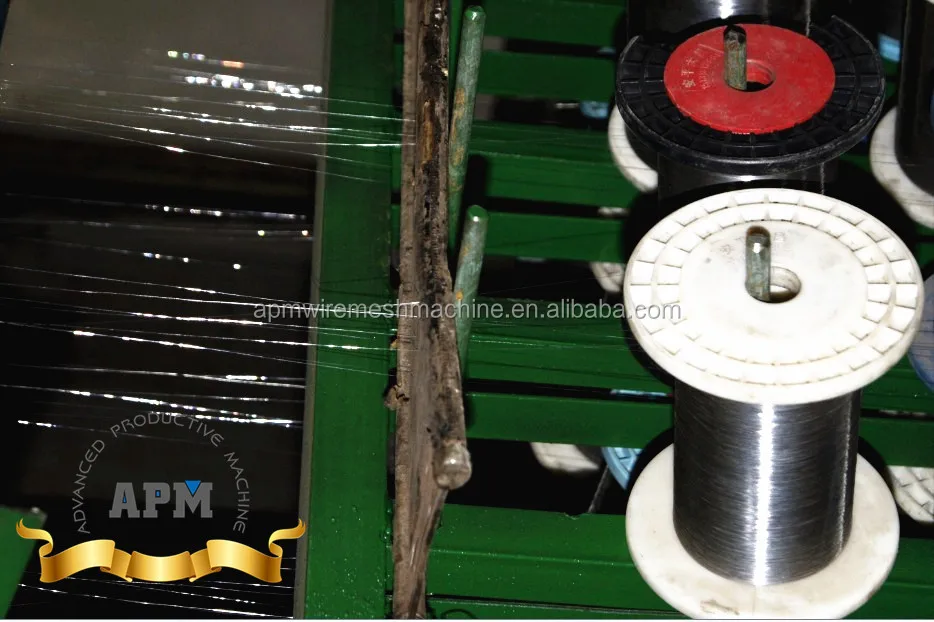 
2017 wire mesh knitting machine equipment for small business at home 