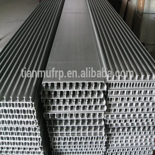 FRP fiberglass deck panels 500x40mm bridge walkway