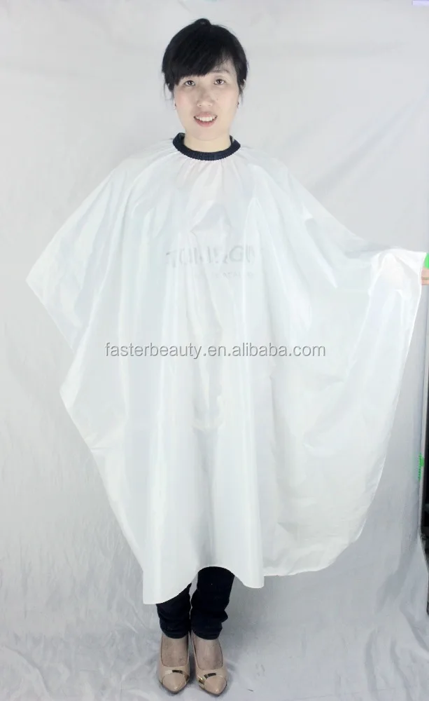 
Professional high quality Waterproof & Oil cutting cape , satin salon cape 