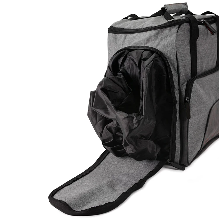 
Custom Double Heat Ski Travel Shoe Helmet Boot Bag Waterproof Ski Bag 