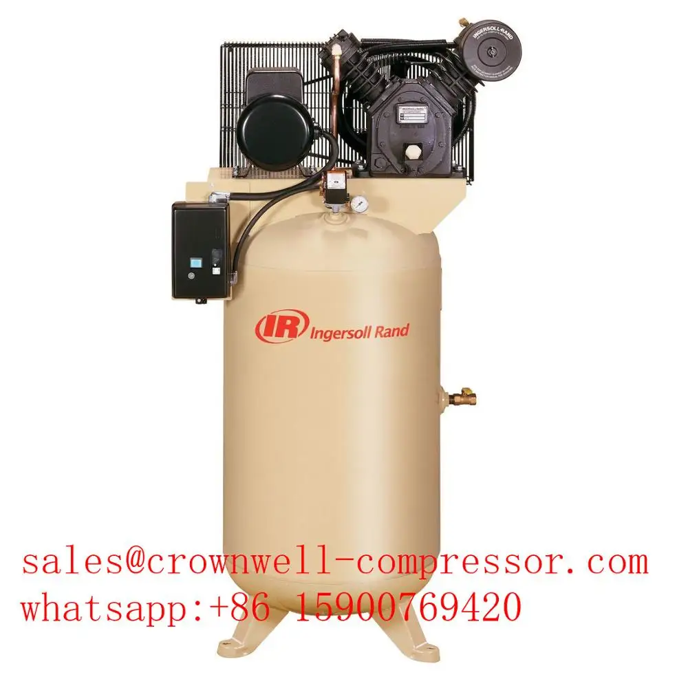  Ingersoll Rand 2475N5 двухступенчатый поршневой воздушный компрессор с электроприводом 5hp 80 галлонов вертикальное значение Премиум