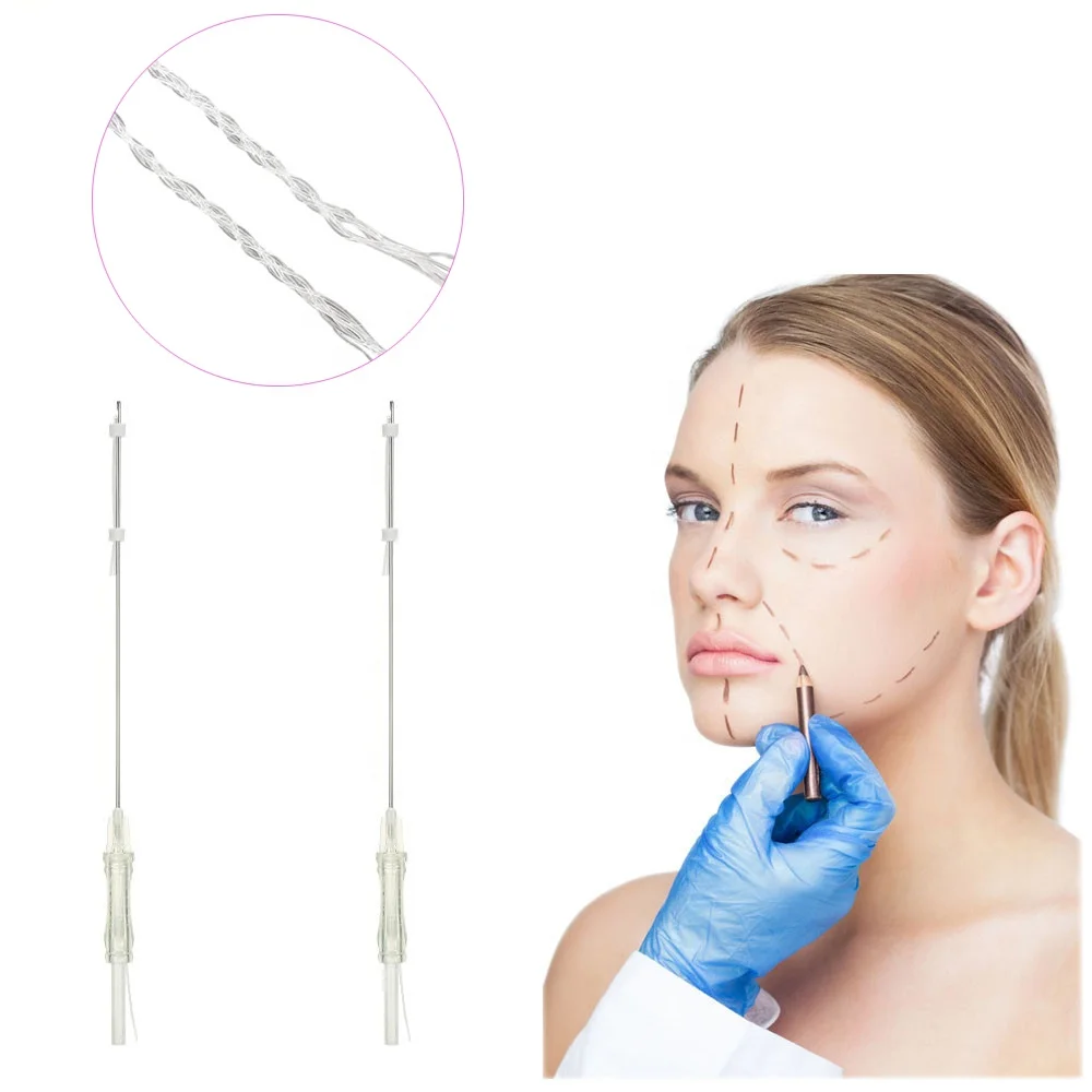 New Arrival Medical PCL COG Mesh Thread Lifting and Filling at the same time 19G 100MM